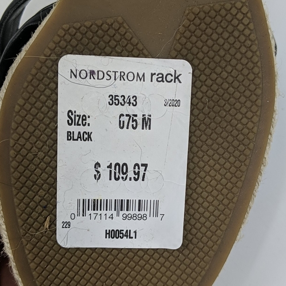 VIA SPIGA Leather Espadrille Wedge San… - Picture 7 of 8